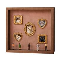 Mini Museum Silhouette Box Personalized Photo Display Shadow Box Frame Kit A ruda