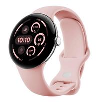 Originalus silikoninis dirželis Google Pixel Watch 4 3 2 laikrodžiui 41mm Išmaniojo laikrodžio priedai Apyrankė Correa Pixel Watch 4 3 45mm Pixel Watch 3 45mm&L rožinė
