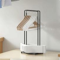 Metalinis pakabukų laikiklis Drabužių spintos organizatorius 40CM Detachable Wire gray