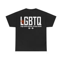 Lgbtq Legs Glutes Biceps Triceps Quads Gym Back Side Shirt Vintage Slightly Top For Everyday Wear Stylish Fashion 4XL white