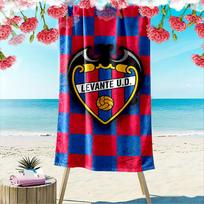 Levante U.D. Soccer Towel A must-have beach towel for beach travel 80cmx160cm(31x63inch) blue