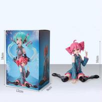 Kasane Teto Utau Chokonose Premium Pvc Action Figure Anime Figurine Desktop Ornament Collectible Birthday Gift In Stock gray