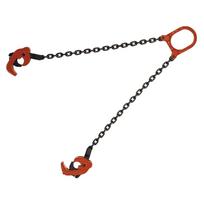 2 Hooks Barrel Chain Drum Lifter Robust Safe Practical Stable Industrial Drum Lifting Chains Tool 0.5T