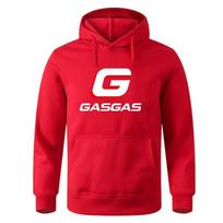 G-logo-gasgas Men Hoodie Front Gasgas G Emblem Chest Print, Thick Fleece Pullover Sweatshirt for Sport Weekend Daily Wear M
