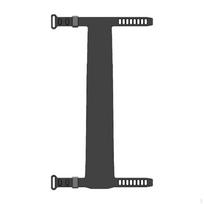 Seat Post Mud Guard, Bike Dropper Protector, Accessories, Equipment, Adjustable Parts, to L 27.2cmx16.7cm black