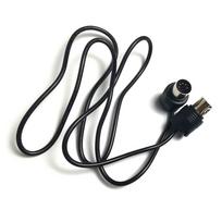 Klavišinio sintezatoriaus adapterio laidas Elektroninio pianino valdiklio jungtis Vyriška į vyrišką perdavimo jungiamasis laidas 1m black