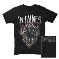 In Flames T-Shirt MEN'S WOMEN'S  S M L XL 2/3/4/5XL (All Sizes) M black
