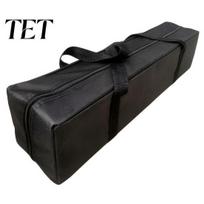Waterproof Tent Pole Storage Bag with Reinforced Handles, Durable 600D Oxford Carrying Collapsible Camping Case, Large Capacity Carrier for XL black