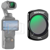NEEWER ND Filter Set for DJI Osmo Pocket 3 ND8 ND16 ND32 ND64 ND128 ND256 ND1000 ND8/PL ND16/PL ND32/PL ND64/PL CPL gray