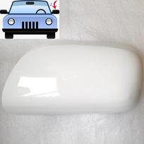 Mirror Cover For  Toyota Yaris 2006-2012 Rearview Mirror Cover New replace part White L gray