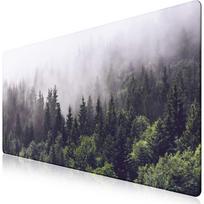 Vintage Border Floral Gaming Mouse Pad Dark Retro Vine Flower Print Smooth Edge Non Slip Mat For Gamers Office Home Wireless 800x300x2mm