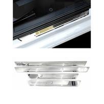 For Volkswagen VW JETTA 2012 2013 2014 2015 2016 2018  Car Accessories Stainless Steel Door Sill Scuff Plate Trim sidabras