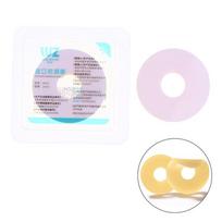 10Pcs/Box Moldable Stoma Barrier Ring Ostomy Leak Proof Ring For One Piece Two Piece Colostomy Bag Stoma Skin Care Onesize white