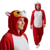 Onesie Kigurumi Pajamas Costume Akita : 145-155Cm brown
