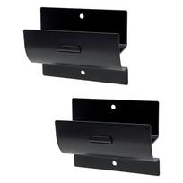 M-Modern-Heavy-Duty Ladder Hanger-Wall Mount Ladder Hooks For Ladder Storage-Wheelbarrow Hangers For Garage Wall-2 Pack Durable