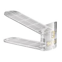 Shoe Organizer with Adjustable Heights Sturdy Shoe Rack Storage Stand For Maximizing Space In Closets And Entryways 1 gryna