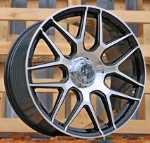 Ratlankis RACINGLINE B5318 R22x10 5x130 ET 36 CB 84.1 (Black Polished) (1000 kg)