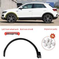 Suderinamas su Volkswagen T-Roc Tayron (2017-2024 m), priekinės/galinės ratų arkų apdailos juosta, sparno apsauga nuo subraižymų. beige