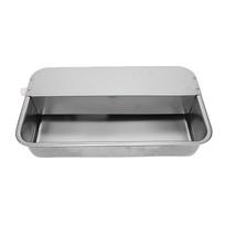 Livestock Full Automatic Water Dispenser Stainless Steel Thickened Auto Fill Pet Water Bowl for Farm white