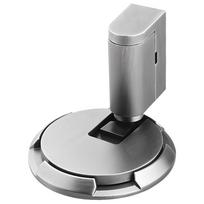 Heavy Duty No Drill Door Stopper Magnetic Door Stopper Windproof Punch-Free Mechanical Silent Floor Door Stop for Bottom of Door