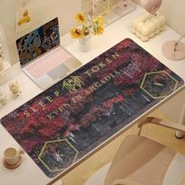 Ssleep Token Even In Arcadia Mouse Pad Nonslip Thickened Mousepad Large Writing Lockedge Office Student Gaming Cushion 800x300x2mm beige