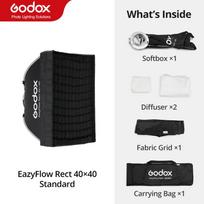 Godox EazyFlow series Foldable Softbox Bowens Mount Portable Quick Setup Lighting Diffuser for Photography Studio Flash LED Lig