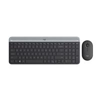 Logitech MK470 Wireless Keyboard and Mouse Set Office Keyboard and Mouse Set Thin Film Keyboard with Wireless 2.4G Receiver juoda