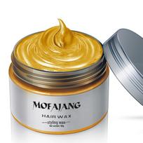 Mofajang Močiutės Pilkų Plaukų Molio Vaškas Laikinam Fiksavimui 120g auksas