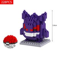 Pokemon žaislas Lega konstravimo kaladėlės Pokémon veiksmo animacinis personažas Pikachu surinktas modelis konstravimo kaladėlė berniukams gimtadienio dovanos No Box