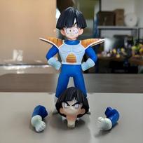 Dragon Ball Z Kuririn Gohan Anime Figūrėlė Saijanų Kovos Drabužiai Kuririn Namek Figuarts Veiksmo Figūrėlės Kolekcija Modelis Žaislai Dovanos gray