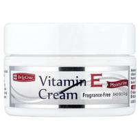 De La Cruz, Vitamin E Cream, Fragrance Free, 12 g (0.42 oz) white