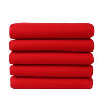 Red Cotton Fabric for Weddings and Celebrations: Buddha Offerings, Red Cloth Strips, Yellow Cloth, and Wine Jar Decorations. red