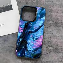 A-Avatar Frontiers Of P-Pandora Phone Case For IPhone17 Air 16 15 14 Plus 13 12 11 Pro 7 8 XS Max XR Silver Black Bumper Case iPhone17 blue