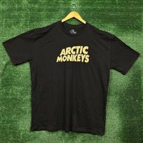 Arctic Monkey North American Tour Dates Rock Band T-Shirt Size XXXL S gray