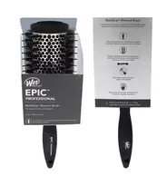 Wet Brush hairbrush black EPIC Multigrip Round Brush L Plaukų šepetys Plaukų šukavimo įrankis