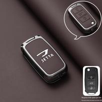 Protective Key Case Cover for New Jetta VS5, VS7, and VA3 2021 Models black