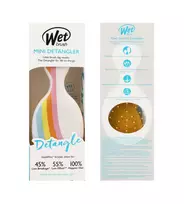 Wet Brush hairbrush Rays Intense Mini Detangler Endless Summer Plaukų šepetys Plaukų šukavimo įrankis
