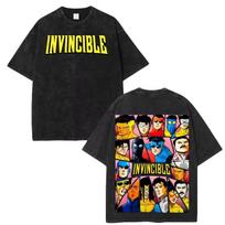 Vintage Washed Invincible Grand Regent Thragg Image Comics Robert Kirkman Cory Walker Ryan Ottley Viltrumite Superhero Adult Animation M black