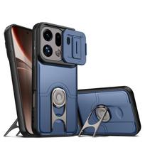 For Oppo Find X9 Pro Case OPPO Find X9 Cover oppo find X9S Case Matte Feeling Hard Military Stand Holder Protection Phone Covers OPPO Find X9s