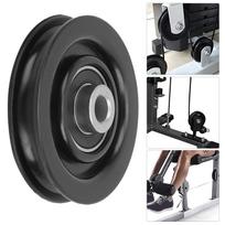 10pcs Nylon Iron Fitness Bearing Pulley Home Gym Attachments Exercise Strength Training Accessory 75mm
