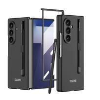 Luxury Ultra-thin with S Pen and Film Protector Cases for Samsung Galaxy Z Fold 8 Ultra 7 5G Skin Feel Hard PC Shockproof Cover For Z Fold 8 Ultra&With S Pen juoda