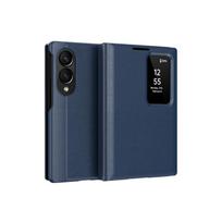 Fold8 Smart View Auto Sleep Wake Up Case for Samsung Galaxy Z Fold 8 Fold8 Wide Card Slot PU Leather Flip-Free Answering Cover Galaxy Z Fold 8 mėlyna