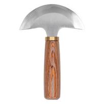 ABKP-For Leather For Leathercraft Round Head Knife-Wood Handle, Double Edged, For Cutting& Skiving Ideal