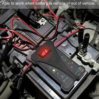 12V Digital Battery Tester Charging Stytem Analyzer Voltage Alternator Output Test W/LCD Display gray