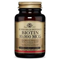 Solgar Biotin 10,000mcg Vegetable Capsules 60 Tablets 1 pcs