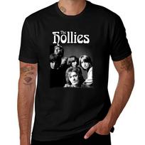 The Hollies British Tshirt Gym Wear Breathable Short Sleeve Tee L black
