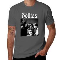 The Hollies British Tshirt Gym Wear Breathable Short Sleeve Tee 4XL black