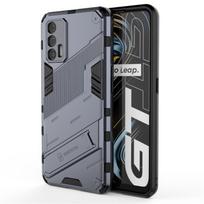 Dėklas Realme GT 5G Realme GT 2 3 GT Neo 2 3 GT Master Apsauginis Dėklas Smūgiams Atsparus Silikoninis Šarvuotas PC Apsauginis Telefono Bamperis Realme GT 5G Realme GT2 5G pilka spalva