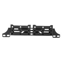 Front Seat Molle Panel Strong Load Bearing Easy Access Front Seat Storage Mounting Panel Replacement for Tacoma 2005 black