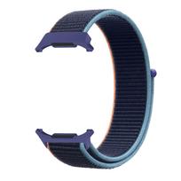 Solo Loop Strap For Samsung Galaxy Watch Ultra 2025 Accessories Sport Nylon Adjustable Bracelet Correa Straps For Galaxy Watch 7 Ultra 47mm band Galaxy Watch Ultra 2025 black
